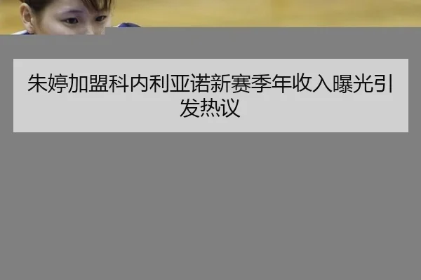 朱婷加盟科内利亚诺新赛季年收入曝光引发热议